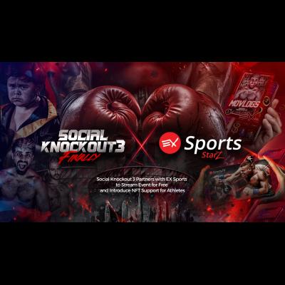 Social Knockout 3 Lands a Knockout Partnership with EX Sports, Making the July 6th Event a Free-for-All for Fight Fans Worldwide!